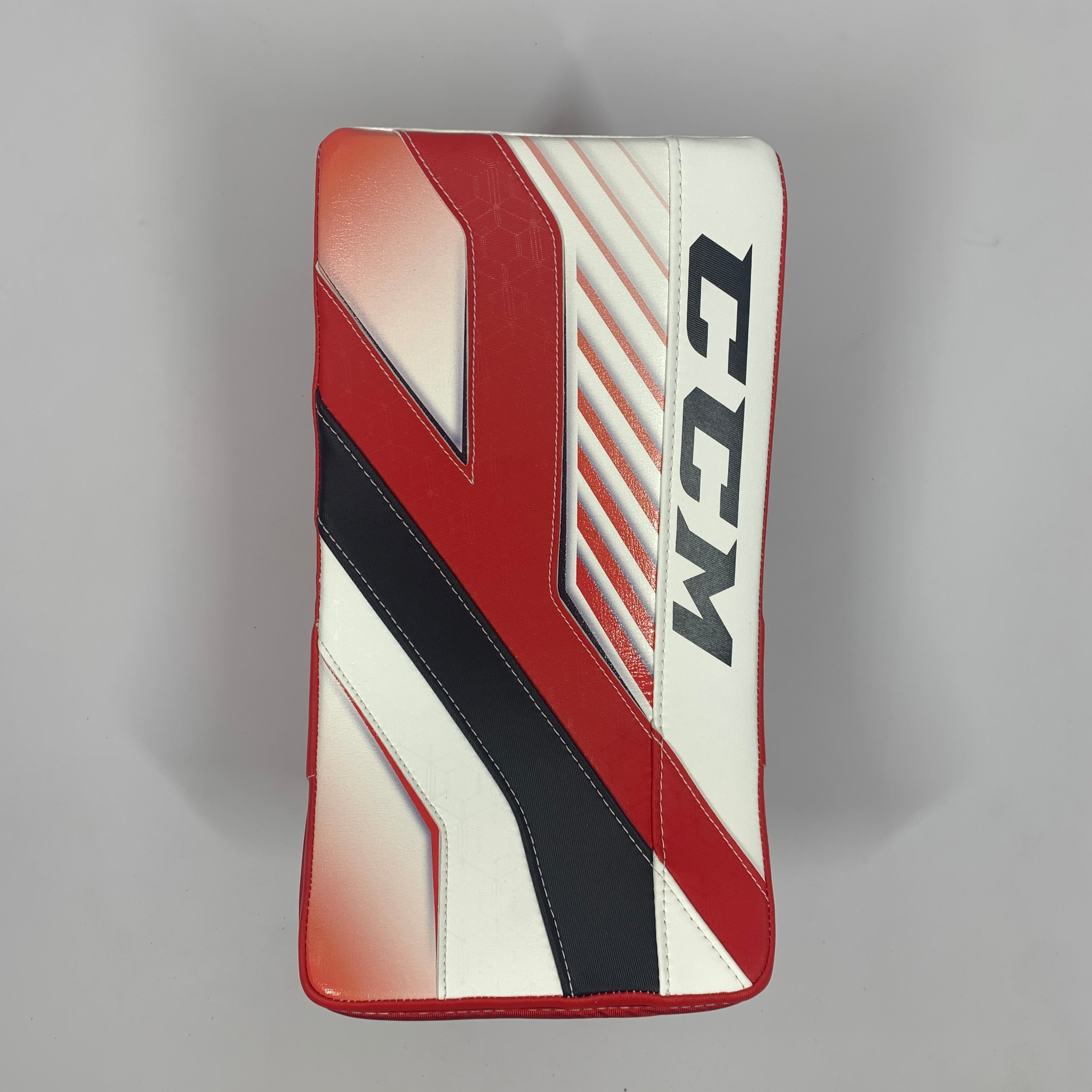 Nouveau bloqueur de gardien CCM Axis Pro Stock (blanc/rouge/noir)